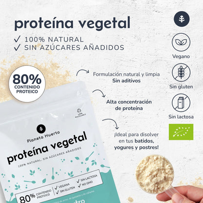 Neutral ECO vegetable protein 80% Planeta Huerto 500 g