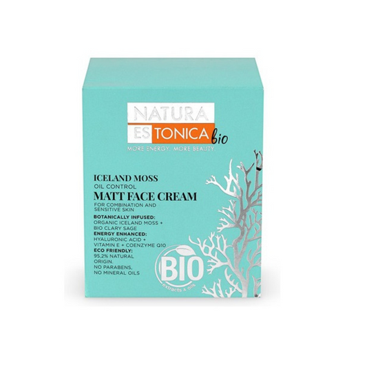 Crema viso al muschio islandese Natura Estonica 50 ml