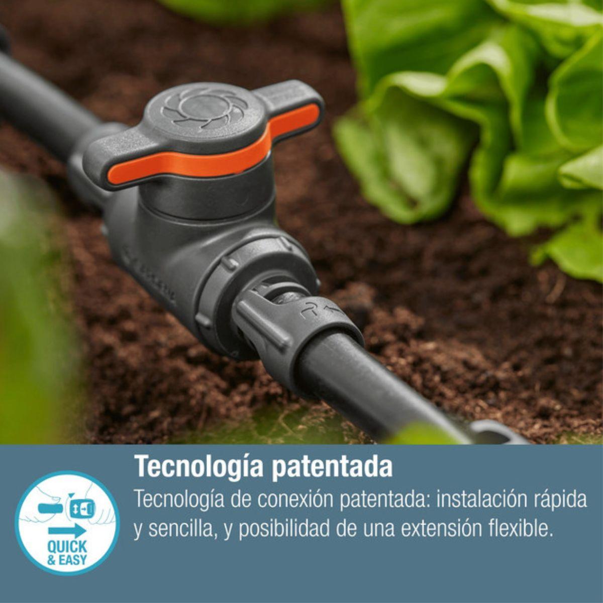 Valvola di chiusura/regolazione 13 mm (1/2") Microdripsystem Gardena