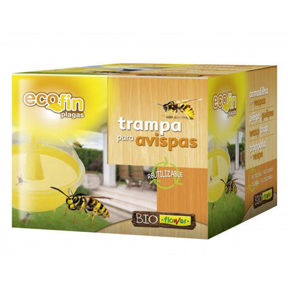 Ecofin BioFlower Wasp Trap with Attractant