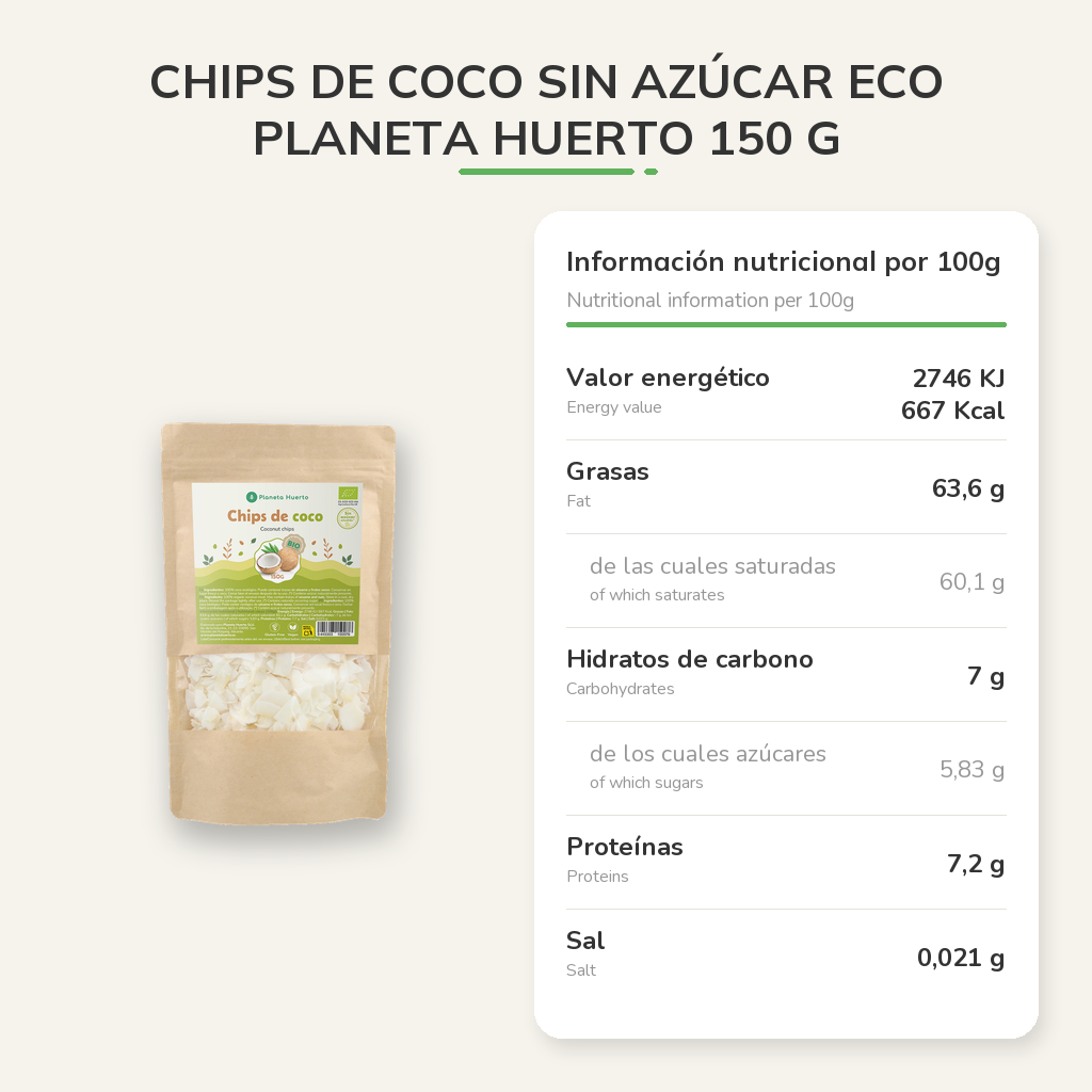 Información nutricional