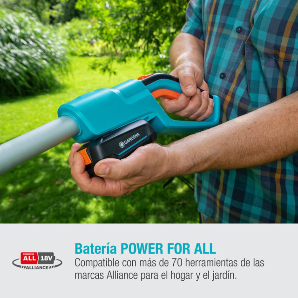 Telescopische Akku-Heckenschere THS Li-18/42 Gardena