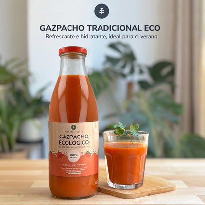 6er-Packung Bio-Gazpacho nach traditionellem Rezept mit nativem Olivenöl extra von Planeta Huerto (1L)