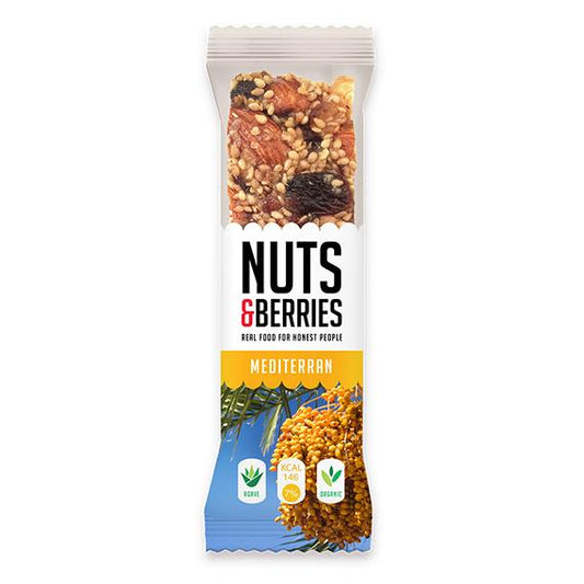 Batony śródziemnomorskie Nuts&Berries 40 g