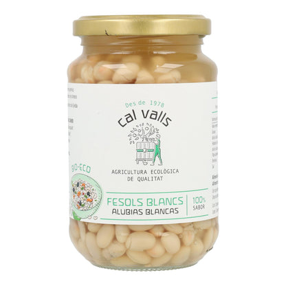 Cal Valls Bio-gekochte weiße Bohnen 350 g