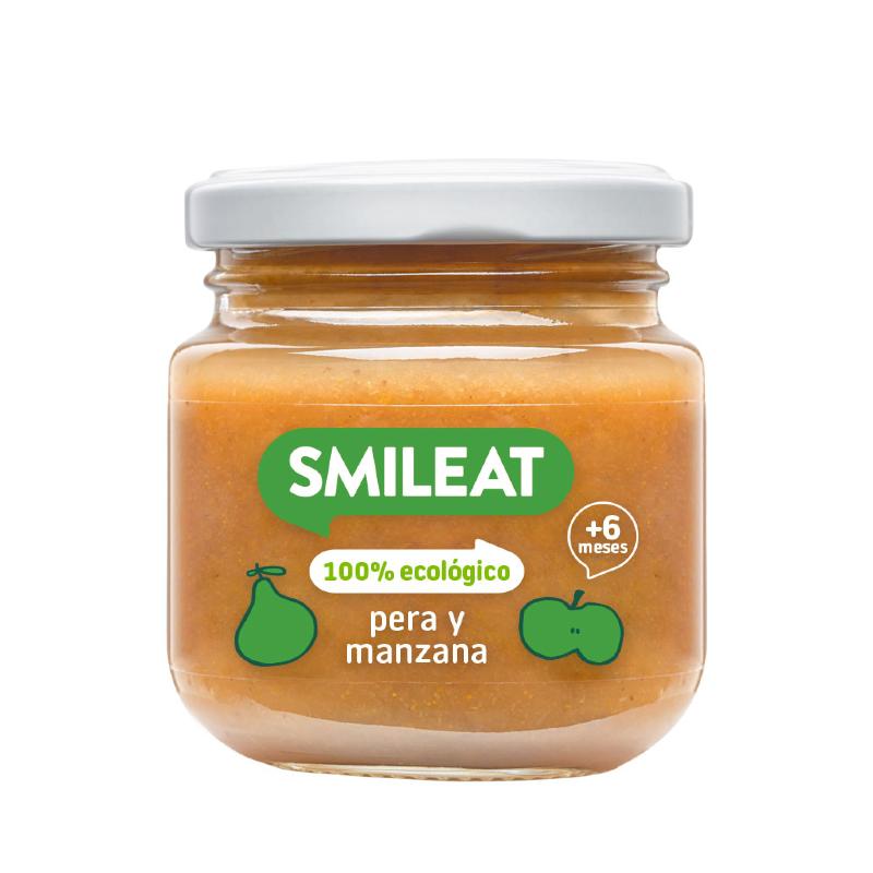 Pack petits pots de fruits +6 mois Smileat 5 unités de 130 g