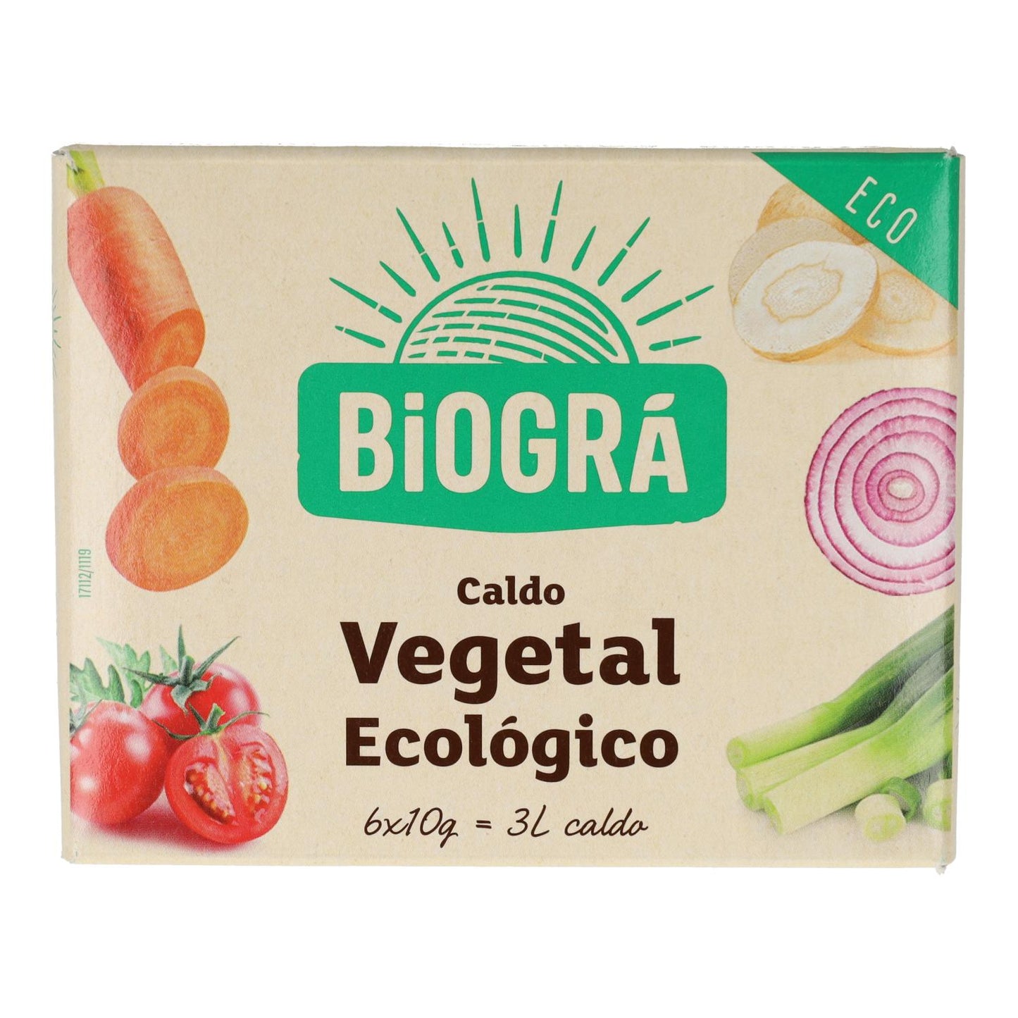 Bouillon de légumes Biográ, 60 g