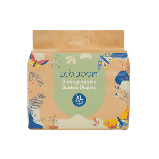 Couche en bambou Ecoboom T5 (12 à 17 kg) 28 unités
