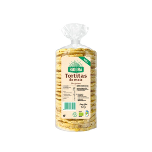 Focaccine di mais senza glutine Biogra 120 g
