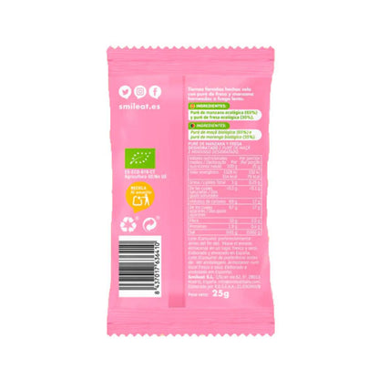 Pakket 15x ECO aardbei- en appelsnack 25 g, Triboo