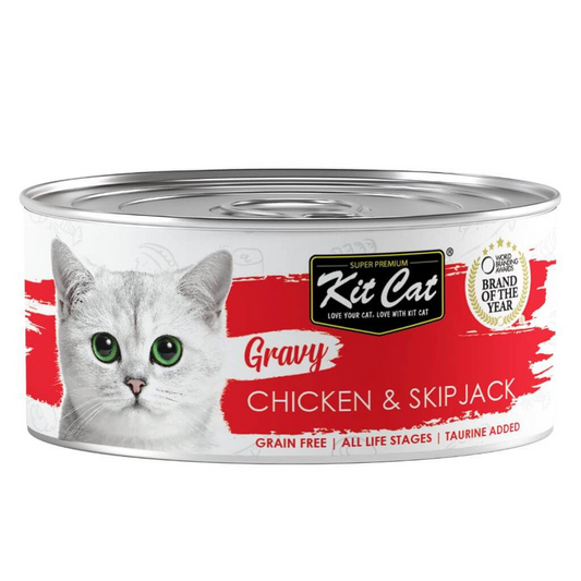 Gravy Cat Food Kit - Chicken & Skipjack Tuna 70 g Wet cat food in sauce