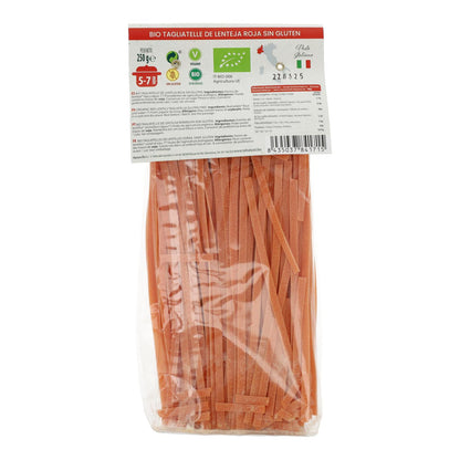 Glutenfreie Bio-Tagliatelle aus roten Linsen Sol Natural 250 g