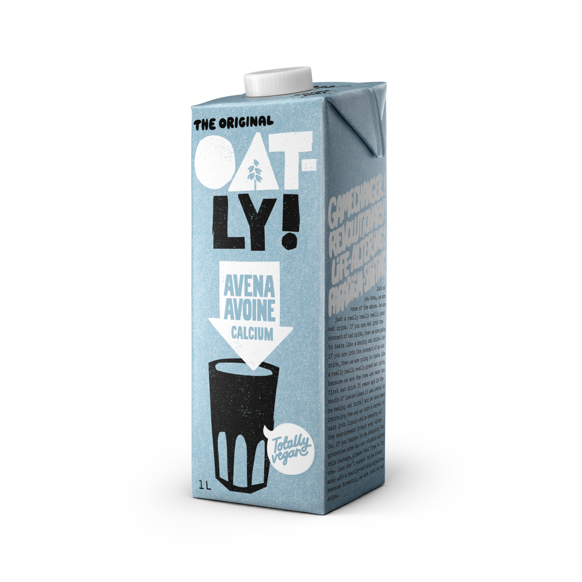 Oatly calciumdrank 1 l