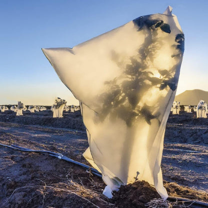 Frost protection hood with drawstring 17 g/m2 Biotop 2 pcs