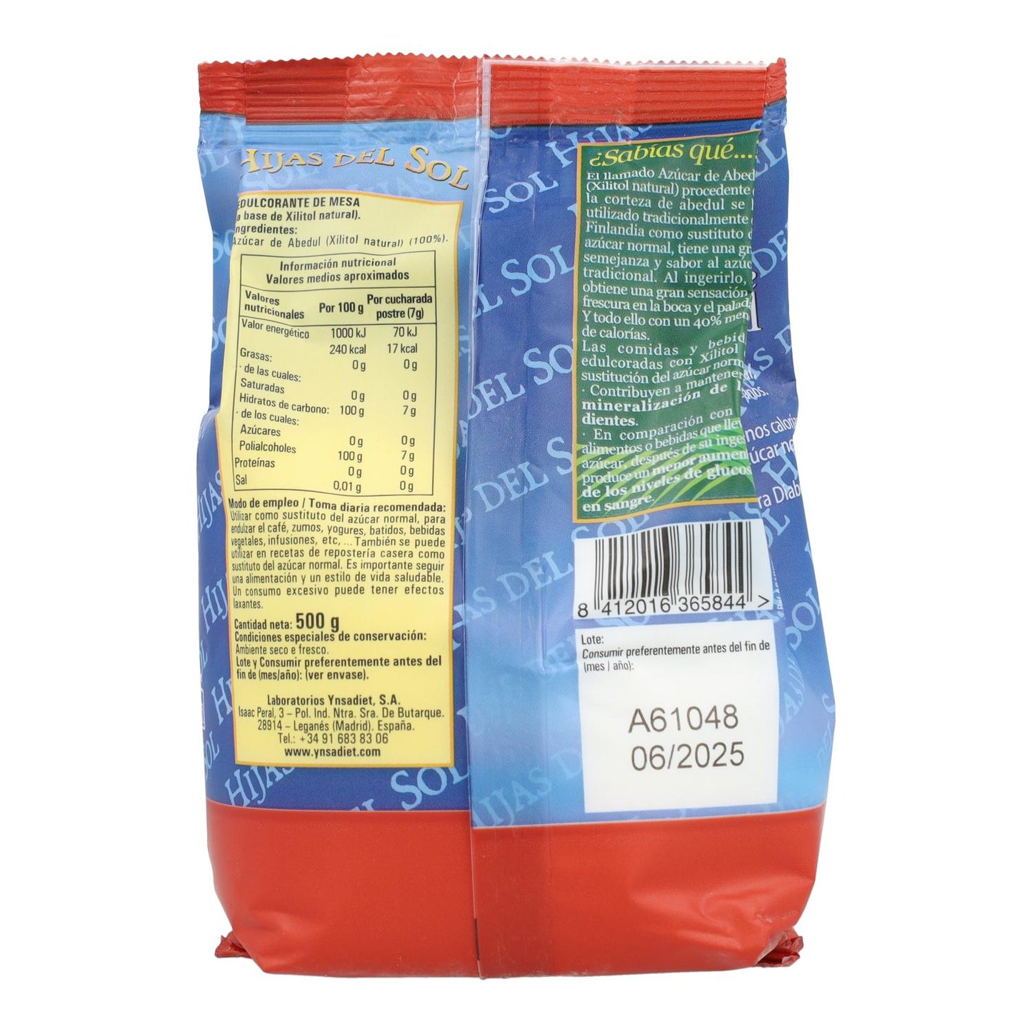 Birkenzucker 500 Gramm Ynsadiet