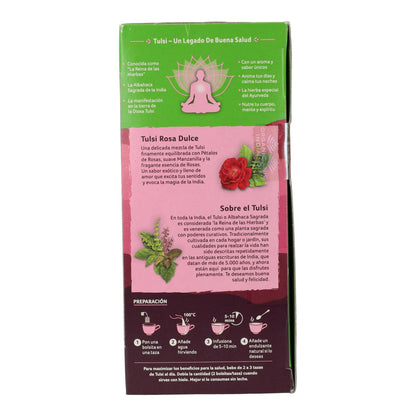 Tulsi Sweet Rose Bio-Indien, 25 Beutel