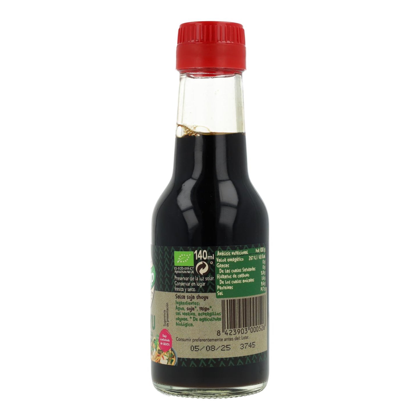Milde Sojasauce Bio Shoyu Biocop 1 l