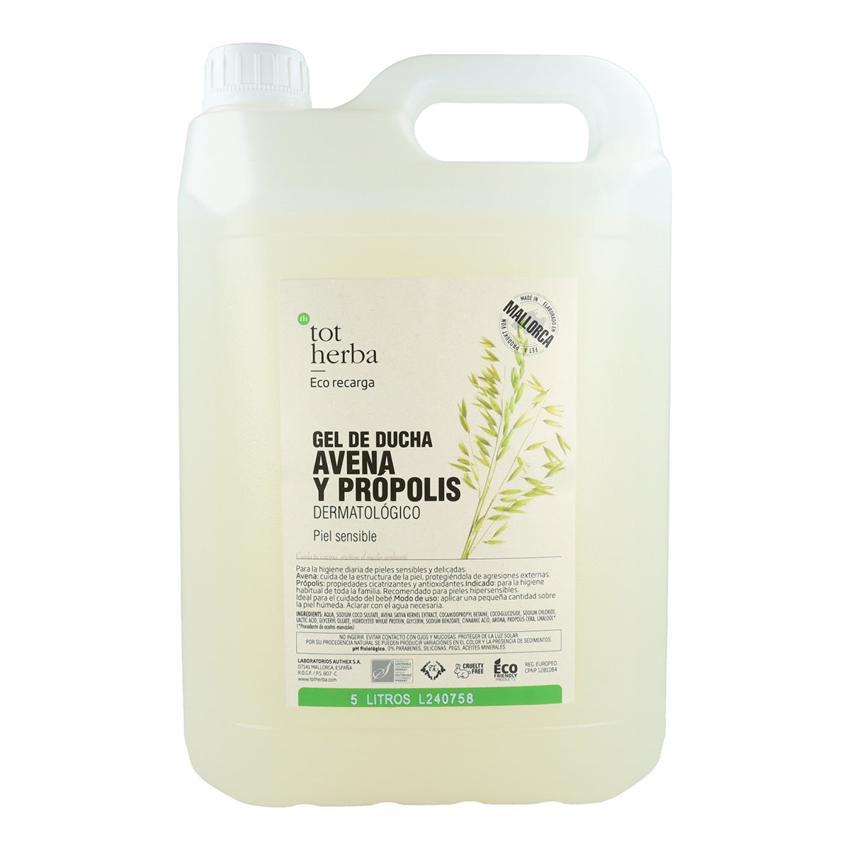 Tot Herba dermatological oatmeal shower gel 5 L