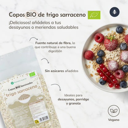 Flocons de sarrasin Eco Planeta Huerto 500 g