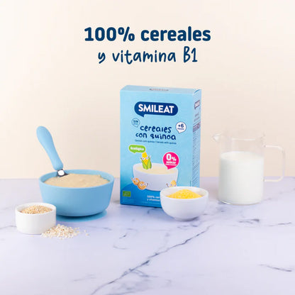 ERBJUDANDE 3x Glutenfri gröt med quinoa Eco Smileat, 200 g