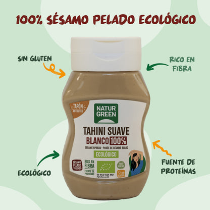 Tahini morbido bianco antigoccia Bio NaturGreen 270 g