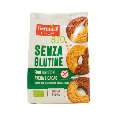 Glutenfreie Haferkekse mit Kakao Germinal Bio 250 g