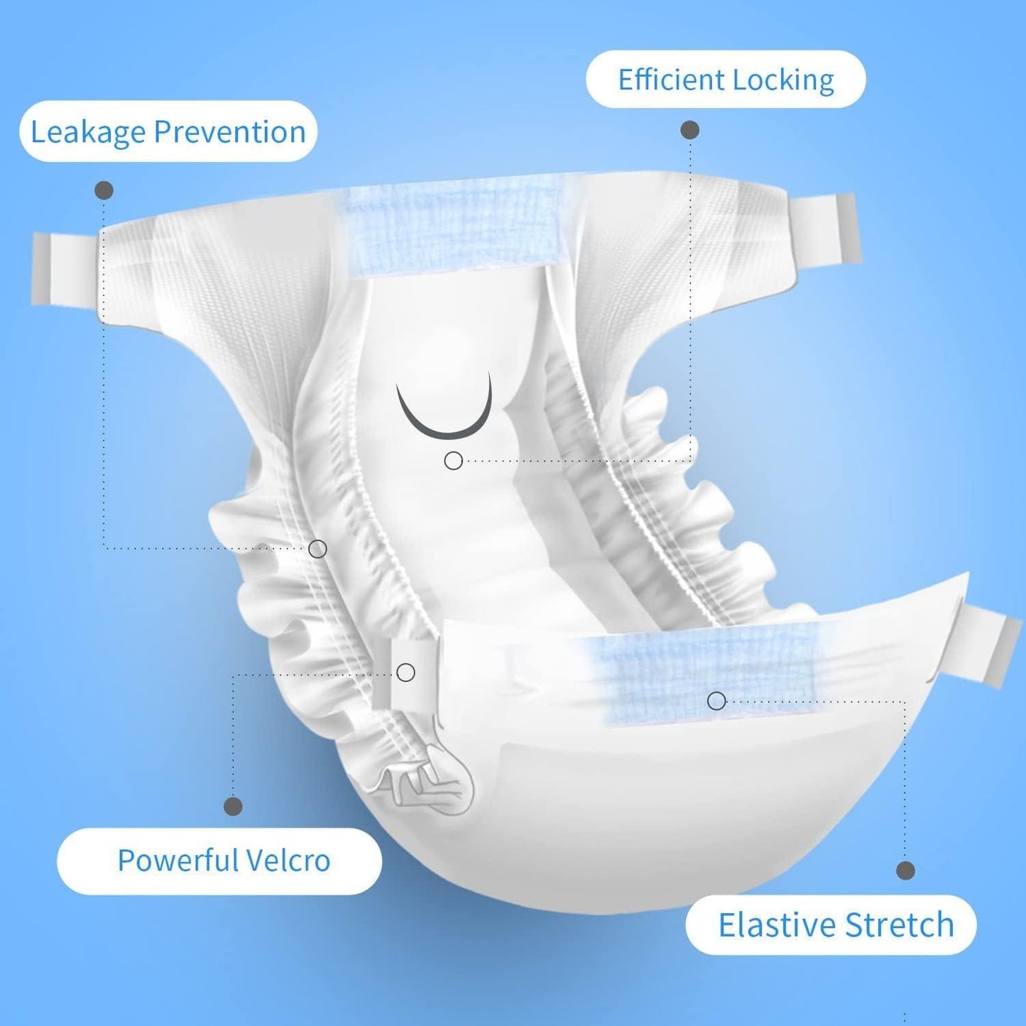 Nobleza Hündinnenwindeln M 12 Stück