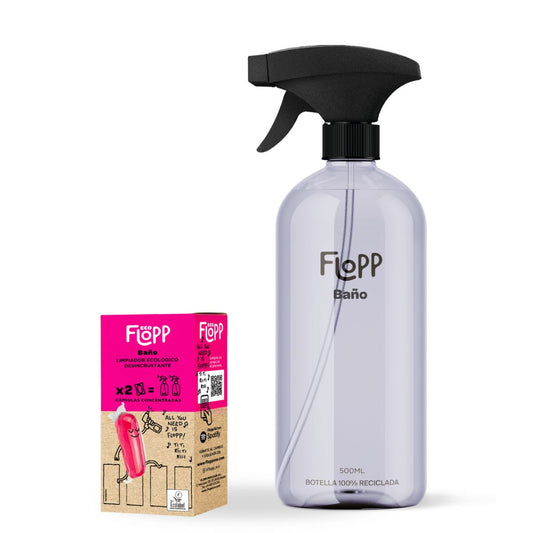 Flacon de salle de bain FLOPP ECO 500 ml + Recharge