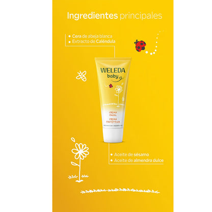 Weleda Calendula Nappy Cream, 75 ml