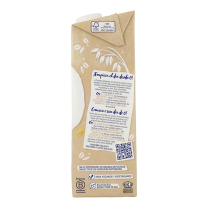 Havredryck 0 % socker BIO, 1 l. Isola Bio