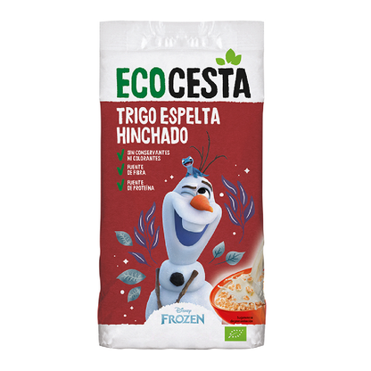 Céréales pour enfants à base de blé d'épeautre soufflé édition Disney Ecocesta 200 g