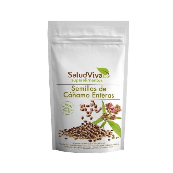 Ganze Hanfsamen ECO 250 g, Salud Viva
