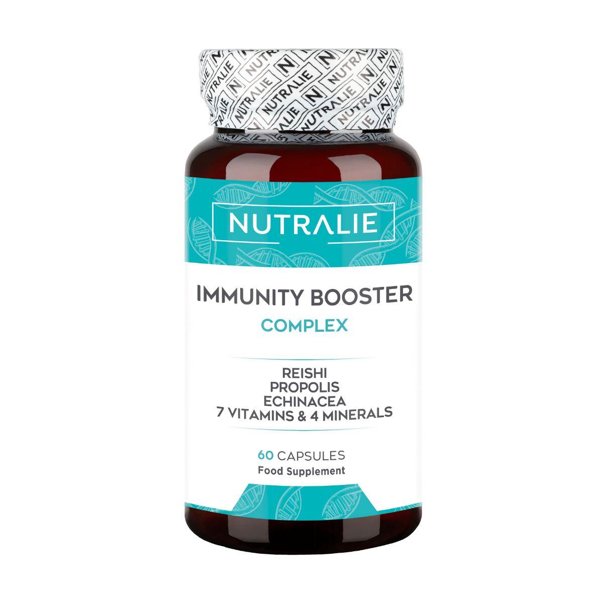 Nutralie Immunabwehr mit Reishi + Propolis + Echinacea 60 Kapseln