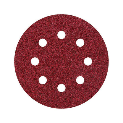 5 disques abrasifs adhésifs Ø 125 mm Wolfcraft grain 24