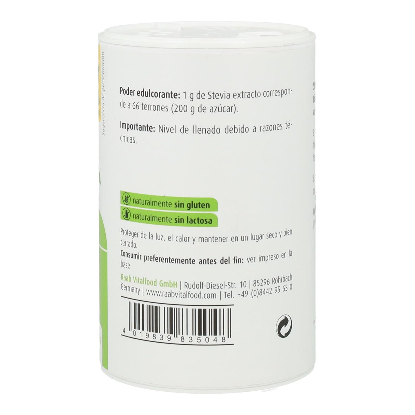 Stewia Premium w proszku Raab, 50 g