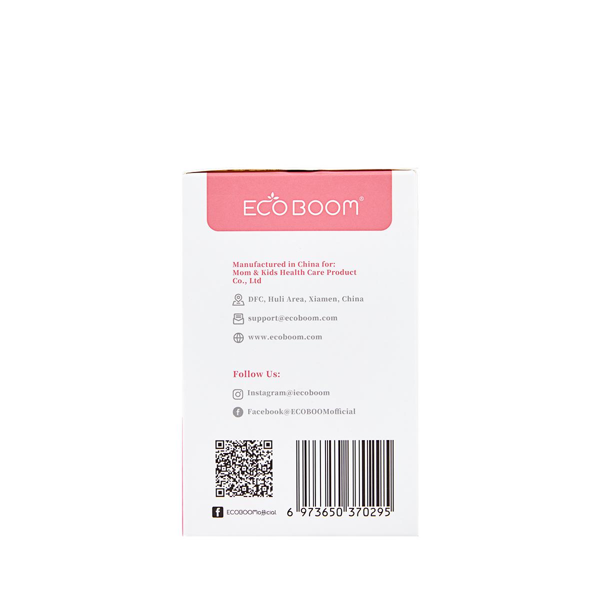 Ecoboom Regular Biodegradable Bamboo Fibre Sanitary Tissues 8 pcs