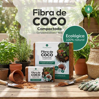 Substrato Fibra di cacao Planeta Huerto 9 Litri