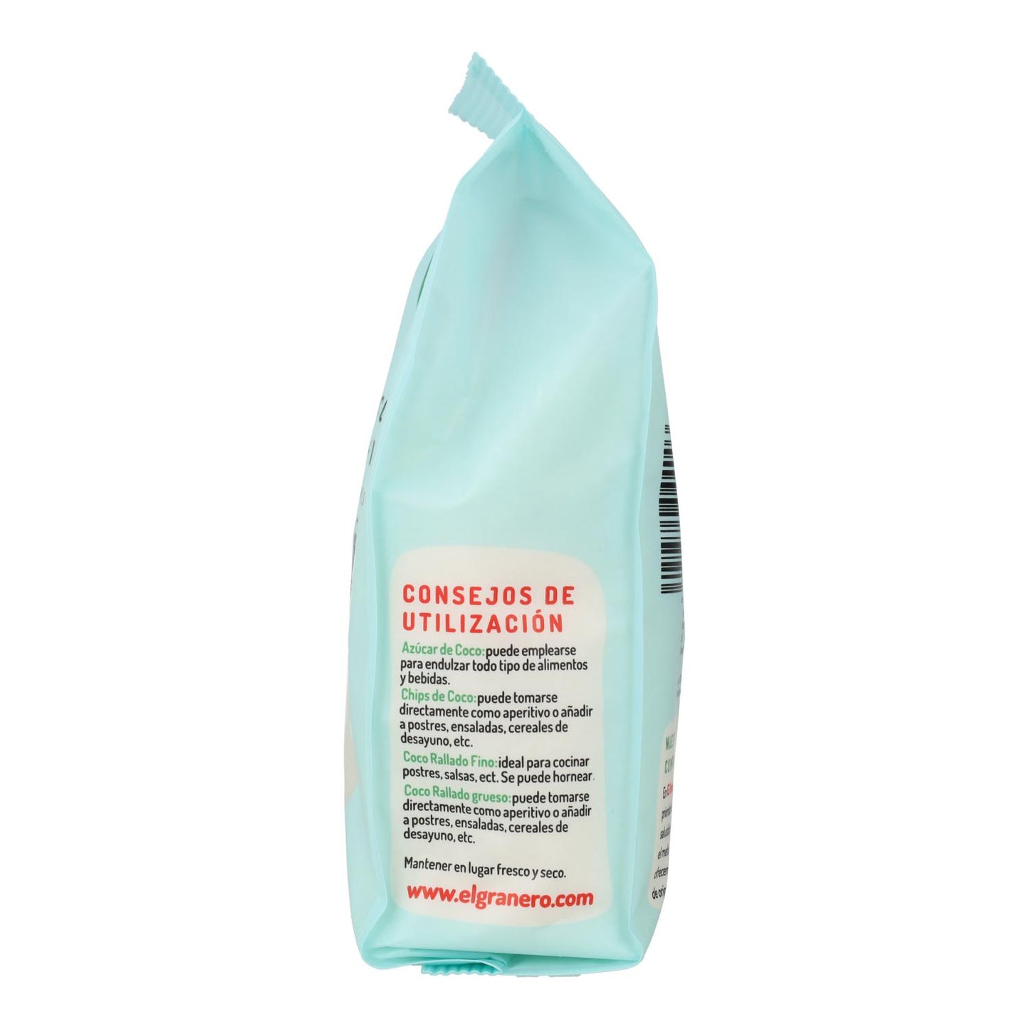 Drobno starty kokos Bio El Granero, 200 g