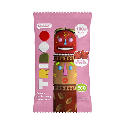 Confezione da 15 snack alla fragola e mela ECO 25 g, Triboo