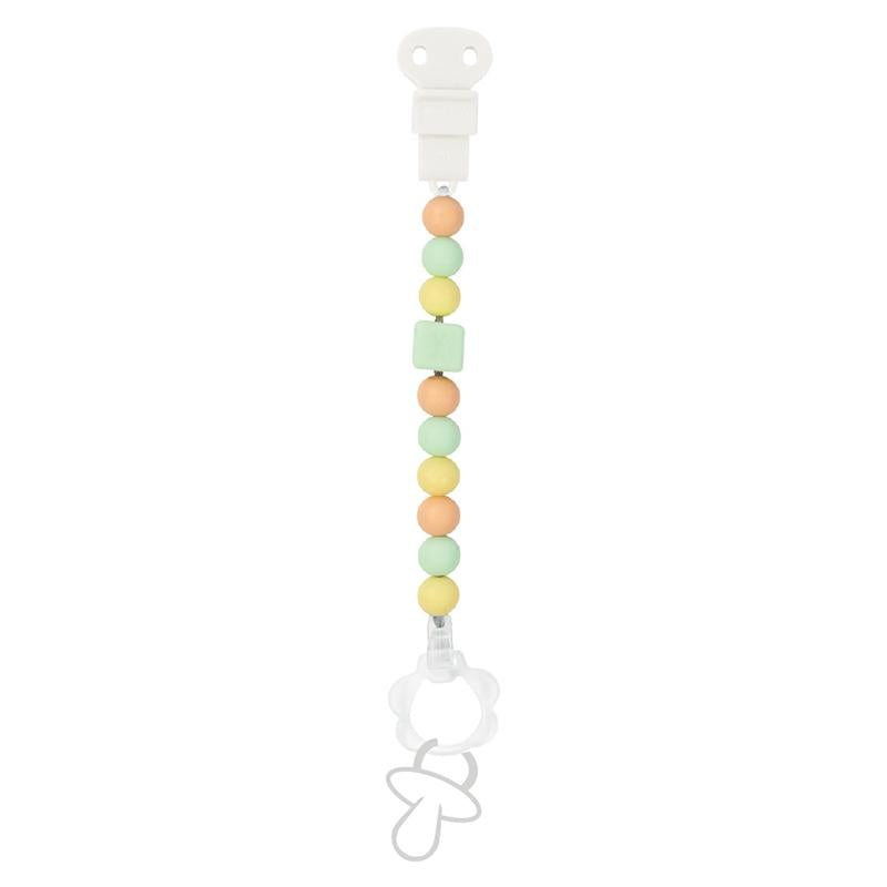 Pinza per ciuccio  (con clip per ciuccio) Doukidou Blu-Bianco