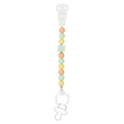 Pinza per ciuccio  (con clip per ciuccio) Doukidou Blu-Bianco