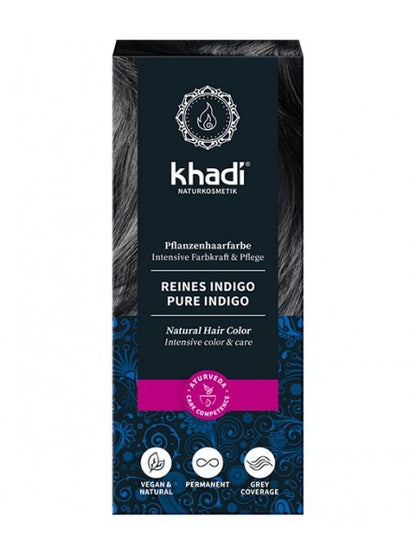 Teinture naturelle Indigo pur Khadi 100 g