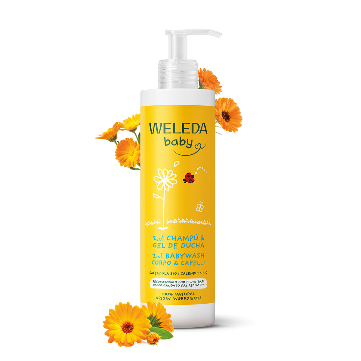 Weleda Calendula Shampoo & Douchegel 400 ml