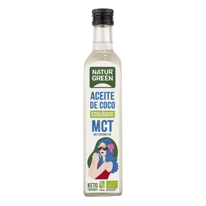 Aceite de Coco MCT Bio NaturGreen  500 ml