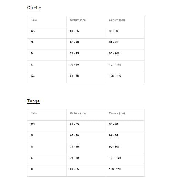 Tanga in cotone biologico bianco Minimalism XXL