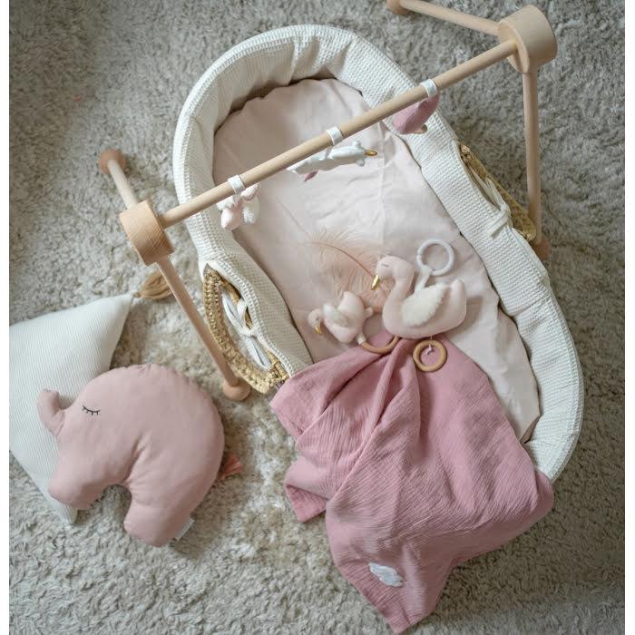 Gymnase pour bébé en bois naturel Jabadabado