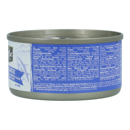 Kit Cat Lata Toppers - Atún & Katsobushi 80 g Comida húmeda para gatos en gelatina