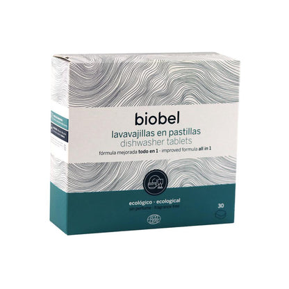 Detersivo per lavastoviglie in pastiglie BioBel 30 pezzi