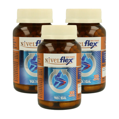 Zestaw 3x Nivelflex Tongil 782 mg, 100 kapsułek