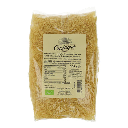 Harde tarwenoedels (cabello de ángel) ECO Castagno 500 g